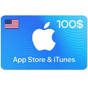 Подарочная карта Apple на 100$