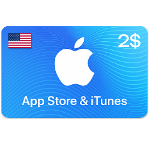 Подарочная карта Apple на 2 $
