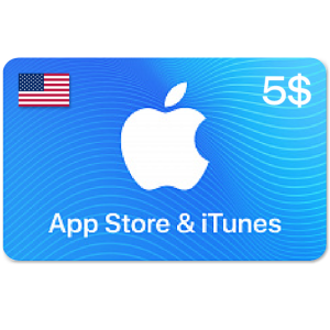 Подарочная карта Apple на 5$