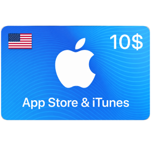 Подарочная карта Apple на 10$