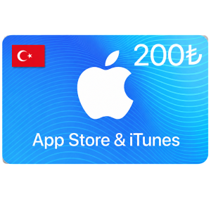 Подарочная карта Apple на 200₺